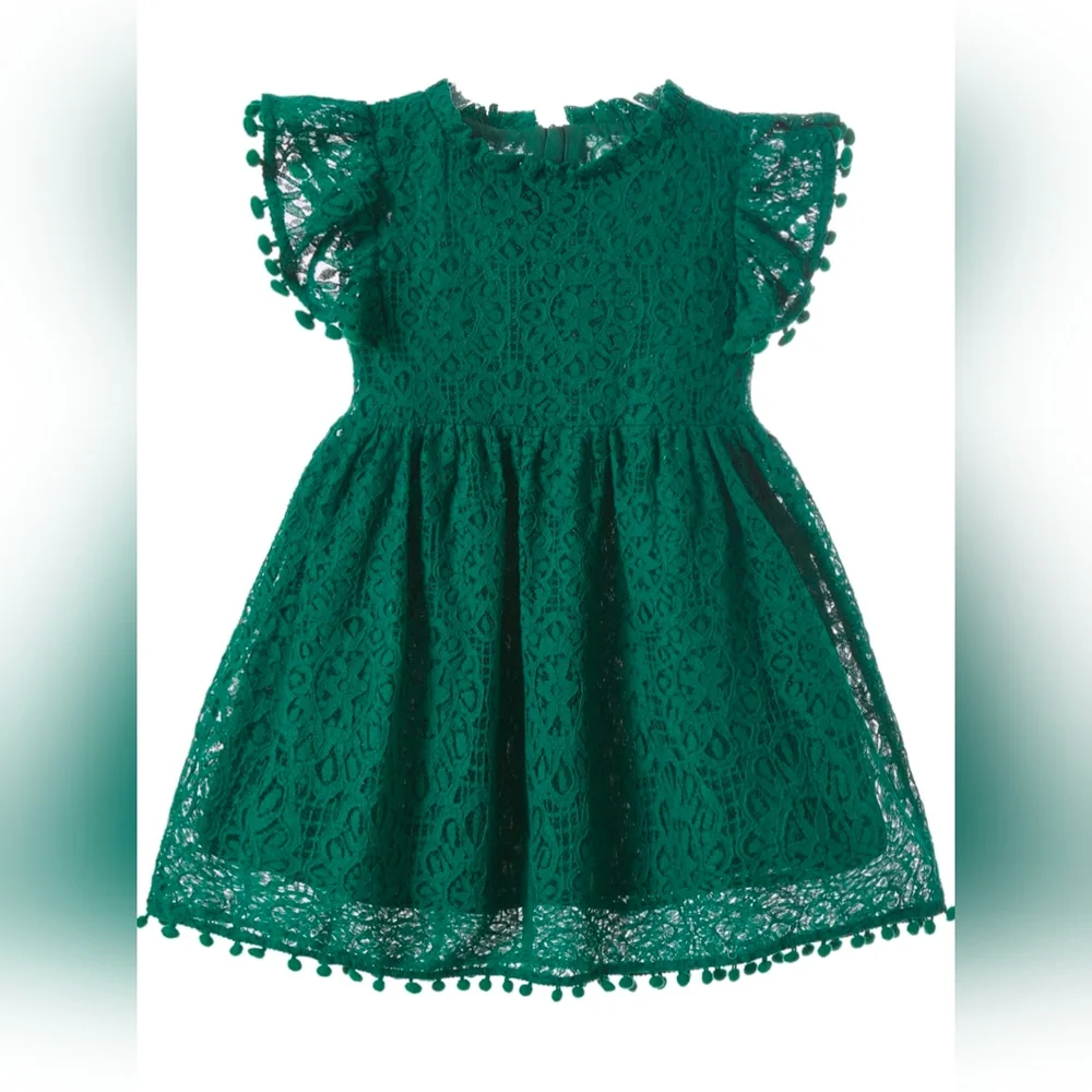 Green Girl Dress Outfit Dress Wild Birthday Girl Dress Green Girl Outfit